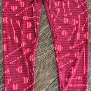 Lularoe Valentines Day Leggings One Size